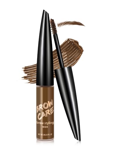 Gel de cejas marrón resistente al agua, máscara de color de cejas de larga duración, color natural de cejas para cejas llenas de volumen, gel de cejas Highly Tinted Brow Professional Makeup para