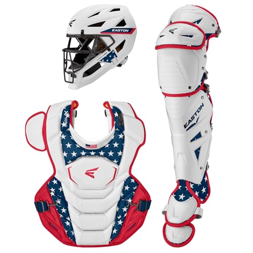 Easton | MAV X Baseball Catcher’s Set | NOCSAE Certified | Small | USA