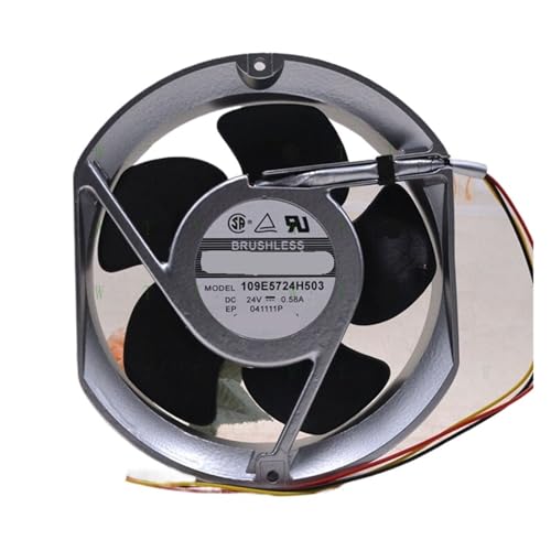 Ventilateur de refroidissement 17 cm axial 109E5724H503 24 V pour boîtier 17251
