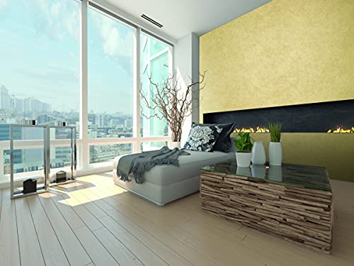 Modern Masters 1 Gal Me200 Pale Gold Metallic Paint Collection Water-Based Decorative Metallic Paint #TOP5