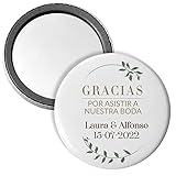 📦 Las chapas espejo se entregan en una bolsita de plástico transparente.