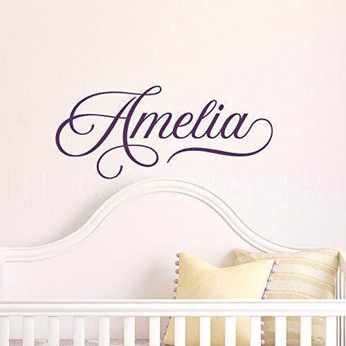 Name Wall Sticker Wall Decal Personalized Removable Wall Decals Stickers From Surface Inspired 1034