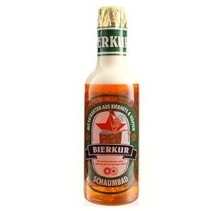 Lustapotheke Bierkur Männer Schaumbad Bierflasche