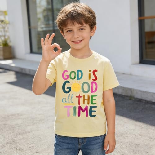 Image of Kids Christian Shirt Toddler Created with a Purpose Shirt Boys Girls Bible Verse Religious Clothes 2-7 Years