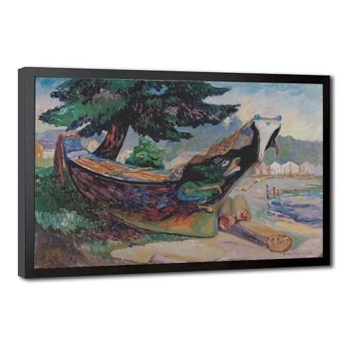 Toile canoë de guerre Emily Carr le cadeau culturel idéal pour une décoration murale de bureau