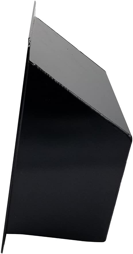 Pit Posse PP2695BK Trailer Light Exterior Recessed Bucket Race Car Enclosed Cargo Trailer Automotive Shop - Made in USA - Aluminum - Predrilled Mounting Hardware Included (Black)