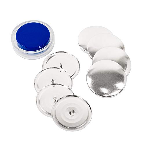 くるみボタンキット 包み つつみ パーツ 48mm 4組入 2パッケージセット