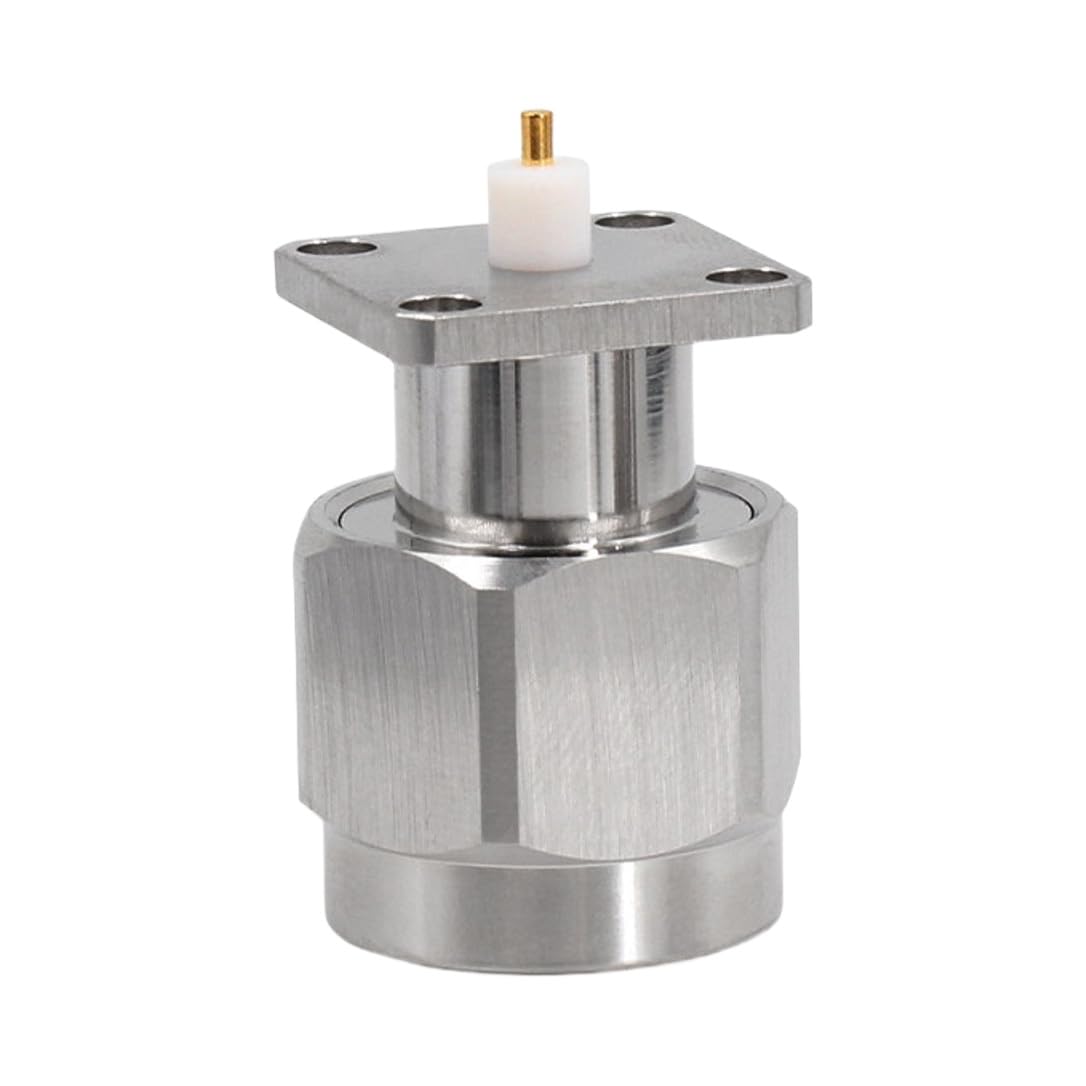 18G Connector PCB Printed Board Media Through the wall N-Type Four-Hole Flange Fixation(200-499 pcs N-JFD50-1SD)