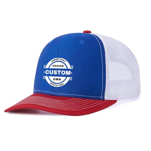 Custom Hats Bulk Design Your own Logo Customized Baseball Cap Personalized Hats for Men/Women Custom Trucker hat with Photo