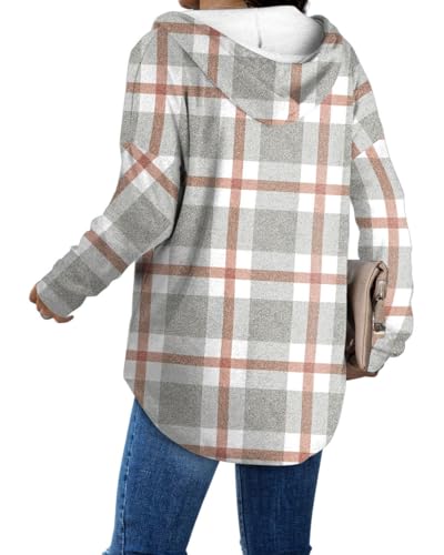 Image of Bofell Womens Fashion Tops Hoodies for Women Pullover Oversized Sweatshirts Long SLeeve Shirts Loose Fit
