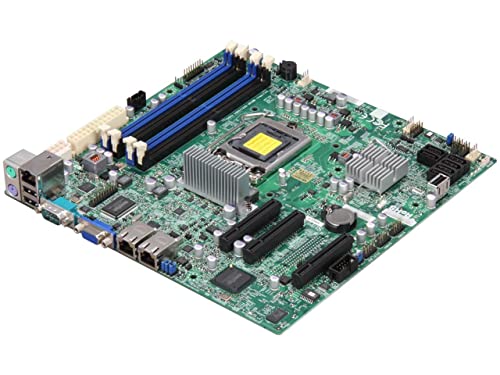 Supermicro Mbd-X9Scl-F-O Lga 1155 Intel C202 Micro Atx Intel Xeon E3 Server Motherboard #TOP2