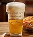 CASUVEA Reward for Dealing with Idiots All Day Beer Glass, Funny Gifts for Men Boss Coworker Friend Husband Brother Classmate Him, Novelty Beer Gifts for Christmas Fathers Day Bosses Day Birthday