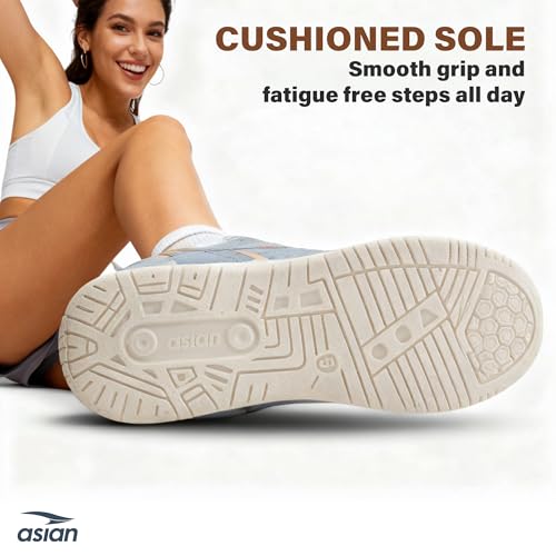 Image of ASIAN Stella-02 Women's Sneakers | Comfortable Walking, Running & Casual Shoes | Stylish Lightweight Design with Steady Grip