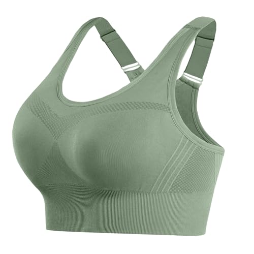 Litherday Brassiere Sport Femme sans Armature Soutiens-Gorge de Sport Femme Brassiere avec Coussinets Amovibles pour Yoga Course Fitness