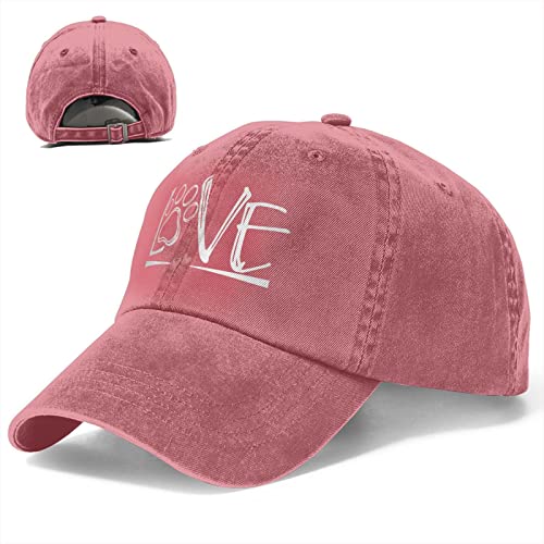 Gorra de béisbol vintage ajustable con diseño de pata miniatura 6