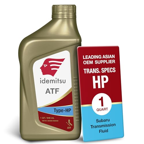 Idemitsu ATF Type HP Automatic Transmission Fluid for Subaru - 1QT, Red, (30040099-75000C020)