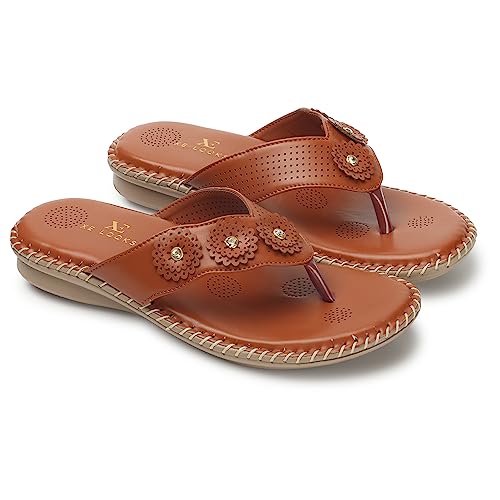 Image of XE Looks Doctor Ortho, Comfortable & Trendy Slippers For Women & Girls | Lightweight, Casual Design | Soft Cushion Footbed for Walking, Working, All Day | Good for Knee & Foot Pain