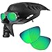 RockShell Polarized Lenses Replacement for Oakley Tie Breaker OO4108 Sunglasses - Python Green
