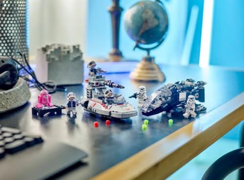 Le vaisseau de transport impérial contre le speeder des éclaireurs rebelles - vue 5