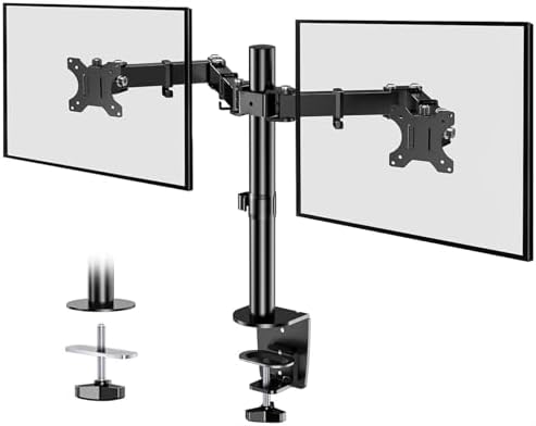 BAZIK Suporte Articulado para Monitor – Braço Articulado Ajustáve...