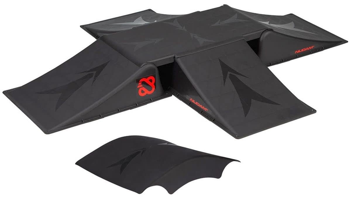 Nijdam Ramp Set 4+2 - Crossing Bump - Black