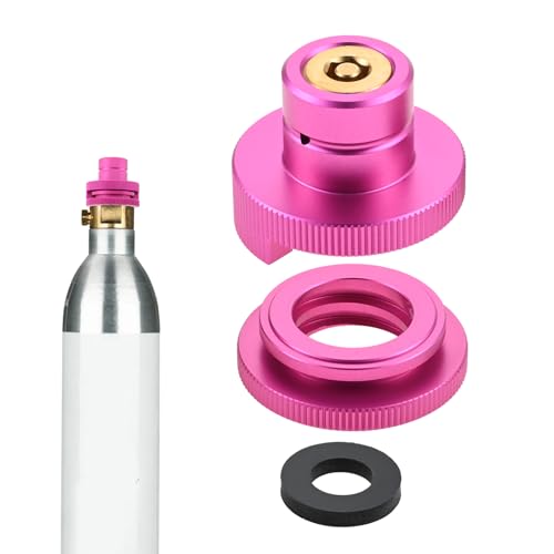 Mgoodoo Adapter CO2 Quick Adapter Kompatibel mit Duo Crystal 3.0 Gaia Art Terra E-Duo E-Terra Ohne BeschäDigung des Wassersprudlers 425g CO2 Zylinder Quick Adapter