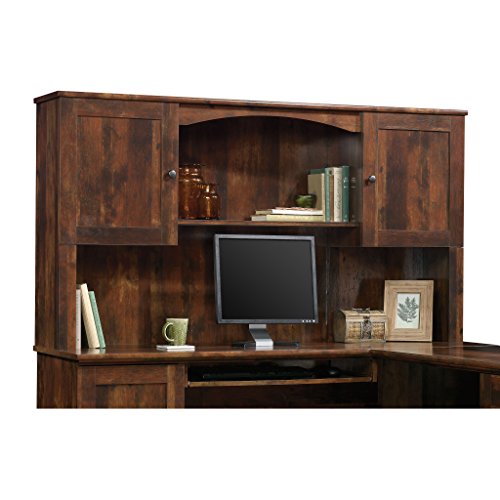 Sauder Harbor View Hutch, Curado Cherry finish