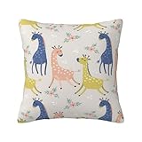 Tissu de haute qualité : fabriquée à partir de faux lin (polyester) de qualité supérieure, cette taie d'oreiller est épaisse, élégante et offre une tranquillité ultime. Il offre une touche fraîche et rafraîchissante en été et une sensation de chaleur et de confort en hiver