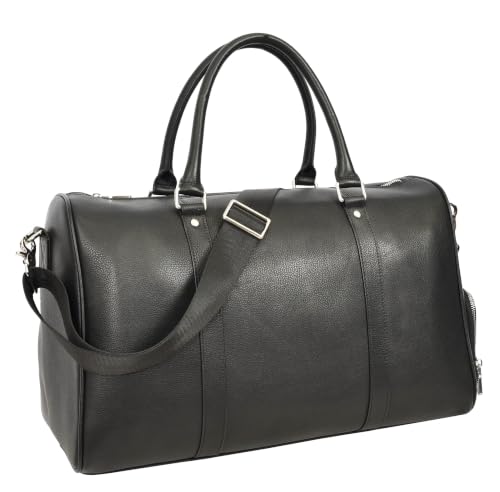 Sac fourre-tout en cuir de vache premium chic pour homme voyage et sport