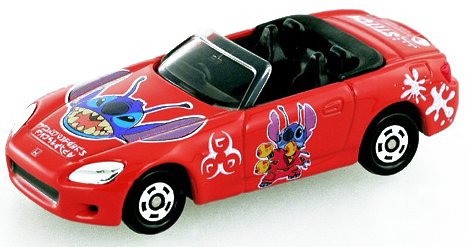 Amazon | トミカD-08 ホンダS2000・スティッチ | ミニカー・ダイ