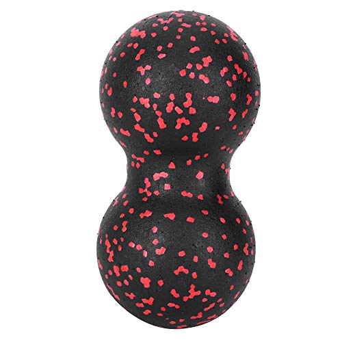 EPP Massage Ball Body Body Relaxation Esercizio Fitness Palloni per il muscolo del dolore alleviare il doppio hockey rosso nero a doppio hockey mifasciale Rilascio di innesco di