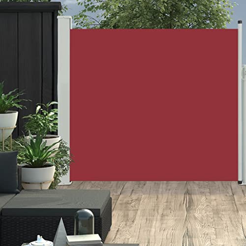 SKM Ausziehbare Seitenmarkise 170×300 cm Rot, Weight: 7.1 kg, 48367