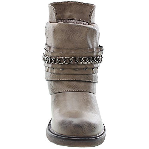 Sopily - Scarpe da Moda Stivaletti - Scarponcini