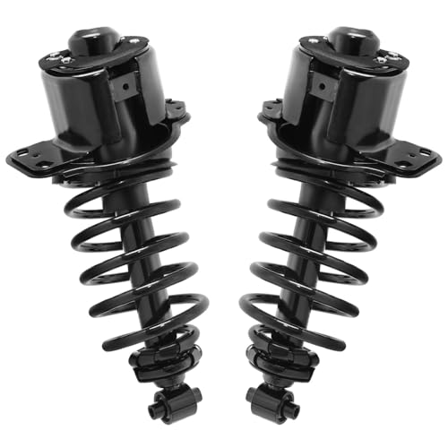Image of Detroit Axle - 8pc FWD Struts Sway Bars for 2005 2006 2007 Mercury Montego Ford Five Hundred, 4 Struts with Coil Springs 4 Sway Bars Front Rear Replacement Suspension Kit
