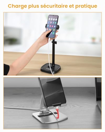 Support de téléphone pour tournage UTEBIT multi-angles stable - 5