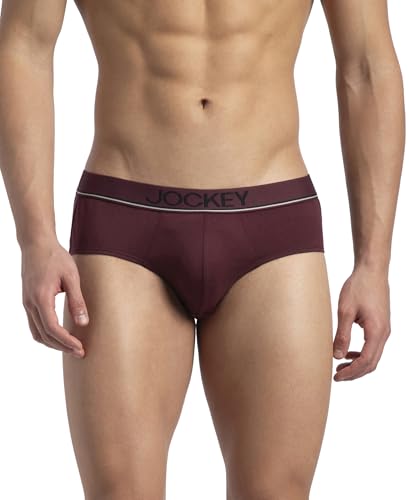 Image of Jockey 8037 Men's Super Combed Cotton Solid Brief with Ultrasoft Waistband