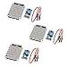 ARCELI 3pcs LM393 Capteur De Gouttes De Pluie Météo Moniteur D'humidité Capteur Humidité Sensibilité Module Module Nickelé Plaque 3.3-5V pour Arduino