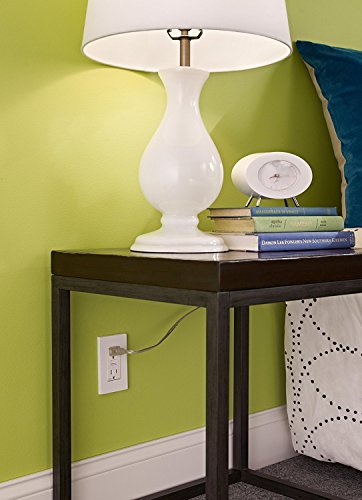 Image of Leviton AFCI Outlet, 15 Amp, Self Test, Tamper-Resistant with LED Indicator Light, Protection from Electrical Fires, AFTR1-W, White