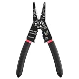Solsop Multi-Tool Wire Stripper, Professional Wire Stripping Tool/Wire Cutter 8-inch