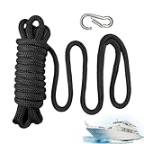 Djowyh Cima ormeggio – Filo di nylon con diametro di 16 mm e lunghezza di 4,6 m | Corda per barche | Per l