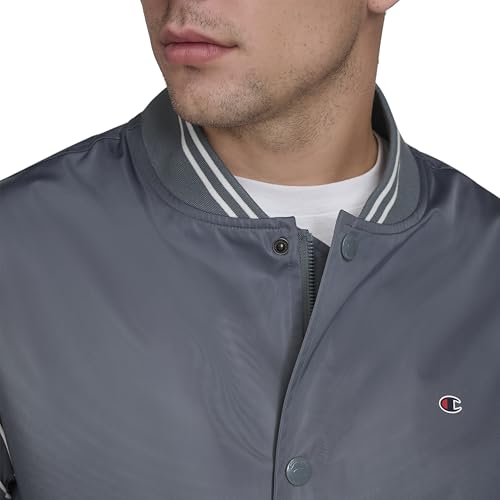 Image of Champion Men's Lightweight Varsity Bomber Jacket