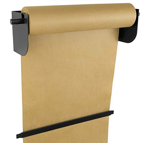PrimeMatik - Portarrollos de Pared. Dispensador de Papel de Embalaje en bobinas de hasta 46cm 18