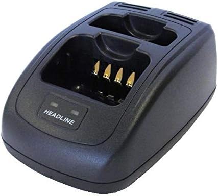 Maxon TecNet DCR-1200A Desktop Charger for HL-1500 Series Two Way Radios Charges HB-22LI Batteries