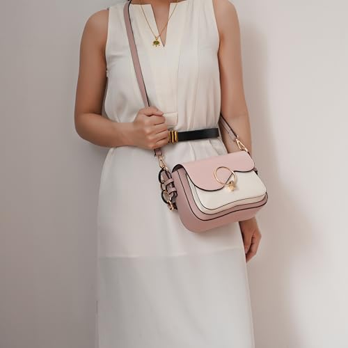 MKF Collection Satchel Bags for Women, Vegan Leather Shoulder bag, Crossbody bag Handbag Purse by Mia K3