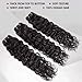 VIPbeauty Burmese Curly Bundles Human Hair Unprocessed Virgin Hair Bundles Deals Human Hair Extensions 16A Raw Burmese Curly Human Hair 3C4A Bundles for Black Women Natural Black 20 22 24 Inch