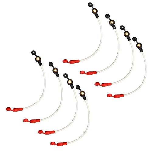 Cables Inversores De Batería, 8 Piezas Cables Inversores De Potencia De Calibre De Cobre Terminales De Acumuladores De Cables De Batería A Prueba De Polvo Para Motocicletas, Scooters, Automóviles, Cam