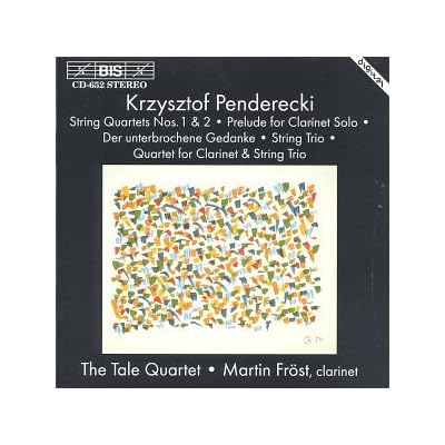 Quartet String 1/2/Prelude Clarinet/Unterb