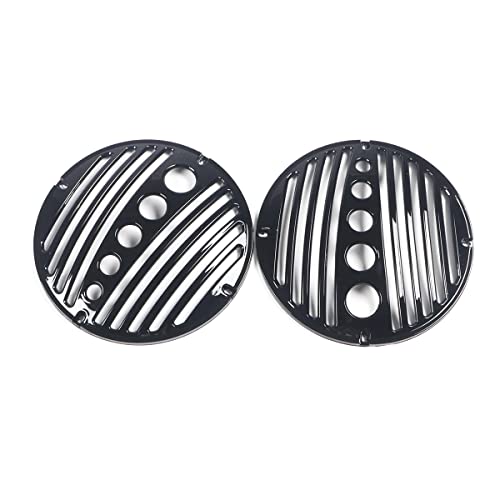STLPRO 8" Speaker Lids con Puerto Tweeter Compatible para Harley 1994-2013 Modelos Touring Hard Saddlebags miniatura 5