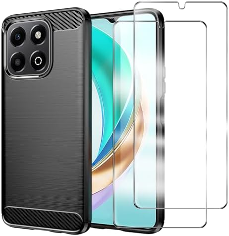 Xiangyun Case For Honor X6b (6.56") With 2-Pack Tempered Glass Screen