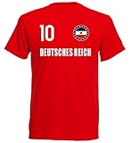 Nation Deutsches Reich T-Shirt Trikot Wappen FH 10 RO (XL)